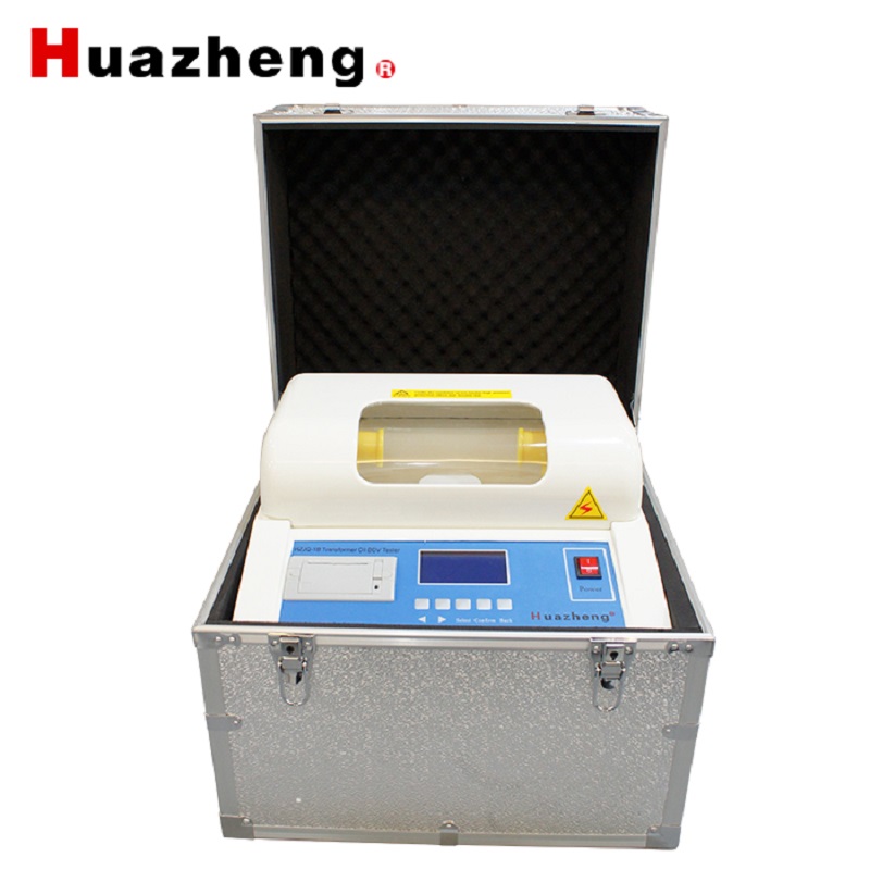 Huazheng Electric HZJQ-1B Insulating Oil Bdv Test Instrument Oil Bdv Tester Insulation Oil Dielectric Strength Meter