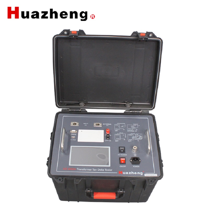 HuaZheng HZ-2000H capacitance and dissipation factor measuring instrument transformer tan delta tester dielectric loss factor tester