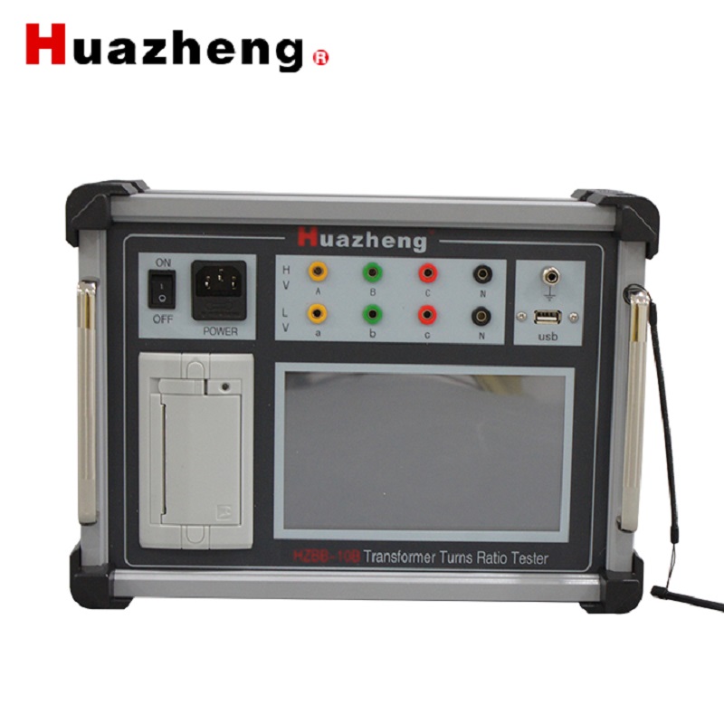 HZBB-10B ttr testing equipment turns ratio tester transformer turns ratio meter ttr digital transformer turns ratio meter