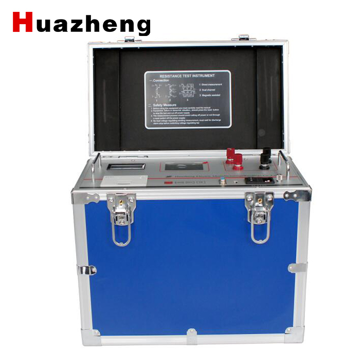 HZ-3140A Winding Resistance Meter 40A Portable Transformer DC Resistance Tester DC Resistance Testing Equipment