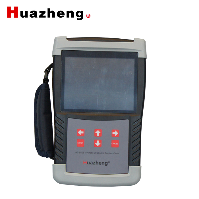 HZ-3110E handheld winding resistance tester digital transformer dc winding resistance tester winding resistance measurement