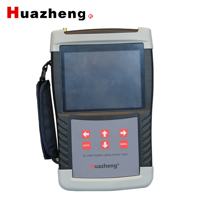 HuaZheng HZ-20AS lightening arrester characteristic tester portable zinc-oxide arrester leakage current test machine zinc oxide arrester tester