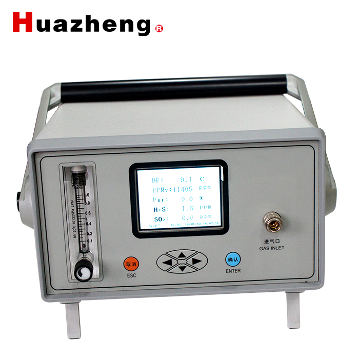 HZSF-641 SF6 Gas Analyzer SF6 Gas Multifunctional Decomposition Moisture Purity Tester Sulfur Hexafluoride Gas Analyzer