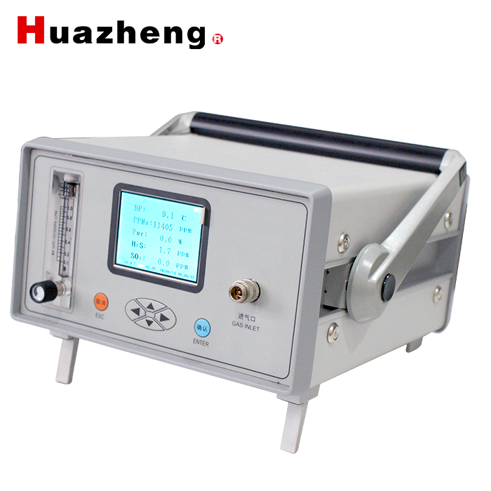 HZSF-641 SF6 Gas Analyzer SF6 Gas Multifunctional Decomposition Moisture Purity Tester Sulfur Hexafluoride Gas Analyzer