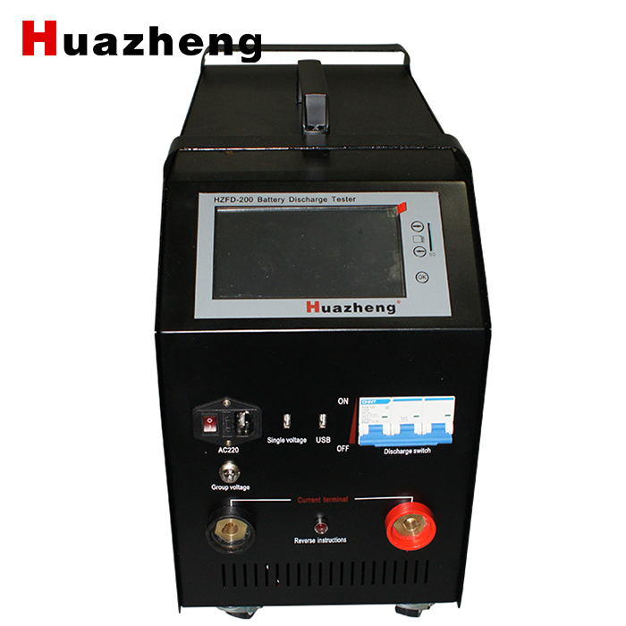 Huazheng HZFD-200 battery discharge tester power current battery capacity discharge test auto discharging battery load tester