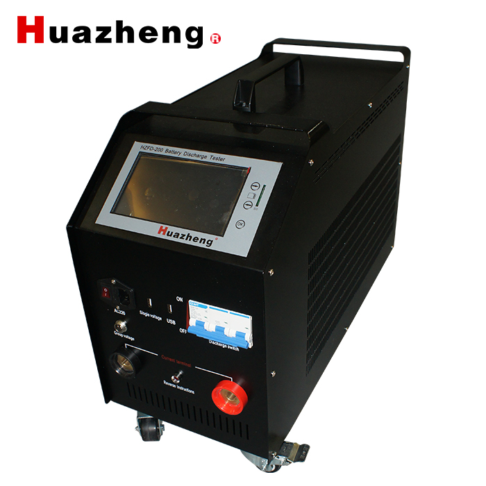 Huazheng HZFD-200 battery discharge tester power current battery capacity discharge test auto discharging battery load tester