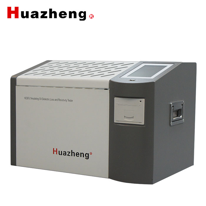HZJD-2 oil tan delta tester insulating oil dielectric loss and resistivity tester insulating oil dissipation factor analyzer