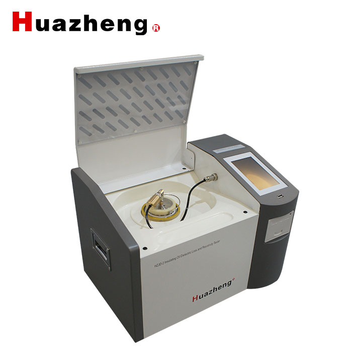 HZJD-2 oil tan delta tester insulating oil dielectric loss and resistivity tester insulating oil dissipation factor analyzer