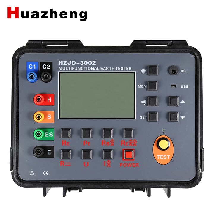 HZJD-3002 earth resistance tester earth resistance meter ground resistance tester ground resistance measuring instrument