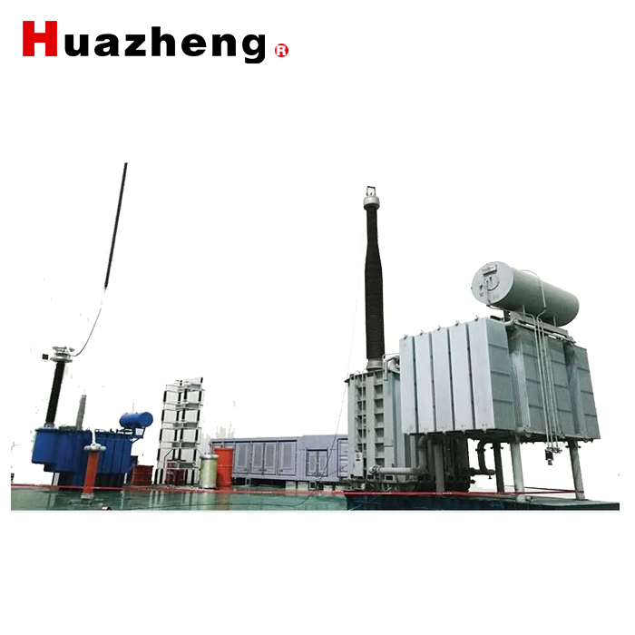 UHV transformer/converter to empty, load and temperature rise test equipment