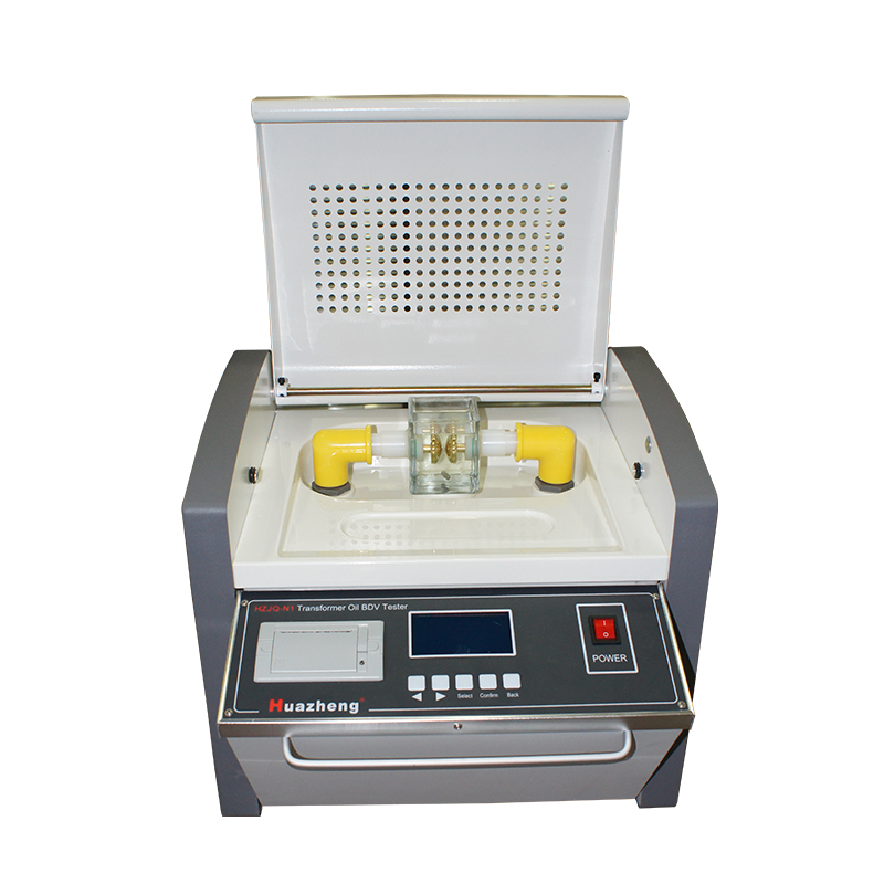 HZJQ-N1 insulating oil single cup dielectric strength tester transformer oil bdv test device dielectric oil bdv tester