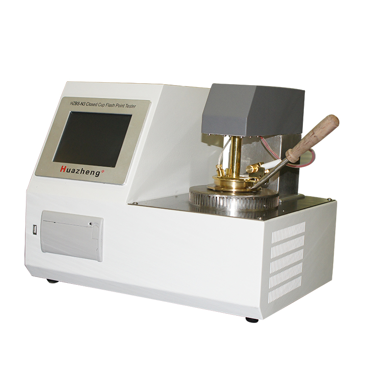 HZBS-N3 Closed Cup Flash Point Tester Automatic Closed Cup Flash Point Measuring Device Manual Closed Flash Point And Fire Point Tester
