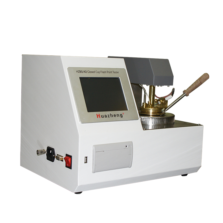 HZBS-N3 Closed Cup Flash Point Tester Automatic Closed Cup Flash Point Measuring Device Manual Closed Flash Point And Fire Point Tester