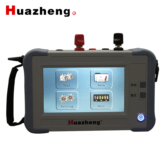 HZ-5100-I Handheld Contact Resistance Tester Loop Impedance Tester Contact Resistance Tester Micro Ohm Meter