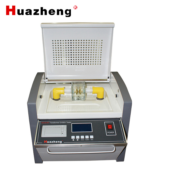 Huazheng HZJQ-N1 insulating oil single cup dielectric strength tester transformer oil bdv test device dielectric oil bdv tester