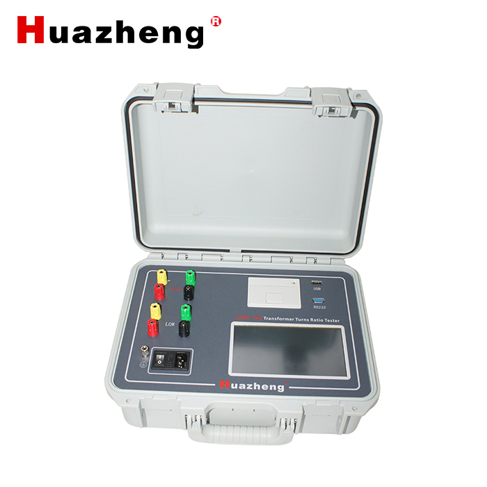 Huazheng Electric Fully Auto 0.9-10000 3 phase transformer turns ratio group tester digital display turns ratio tester