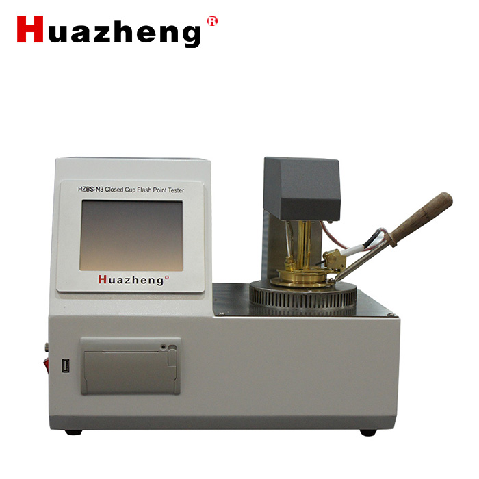 Huazheng HZBS-N3 Closed Cup Flash Point Tester Automatic Closed Cup Flash Point Measuring Device Manual Closed Flash Point And Fire Point Tester