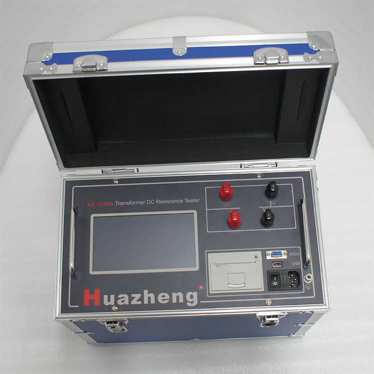 HuaZheng HZ-3140A Winding Resistance Meter 40A Portable Transformer DC Resistance Tester DC Resistance Testing Equipment