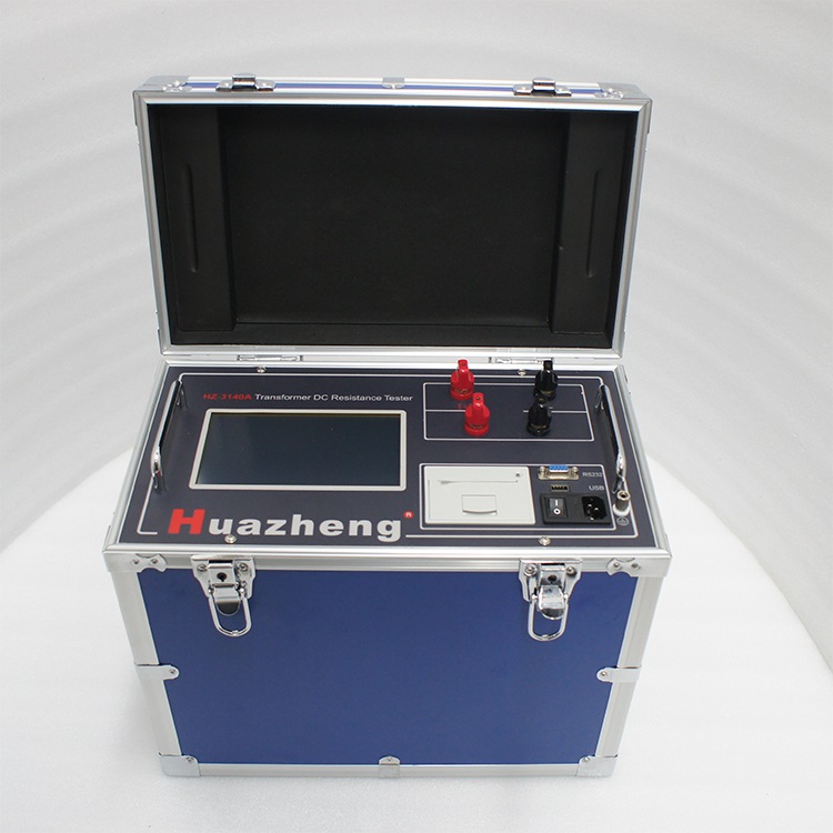 HuaZheng HZ-3140A Winding Resistance Meter 40A Portable Transformer DC Resistance Tester DC Resistance Testing Equipment
