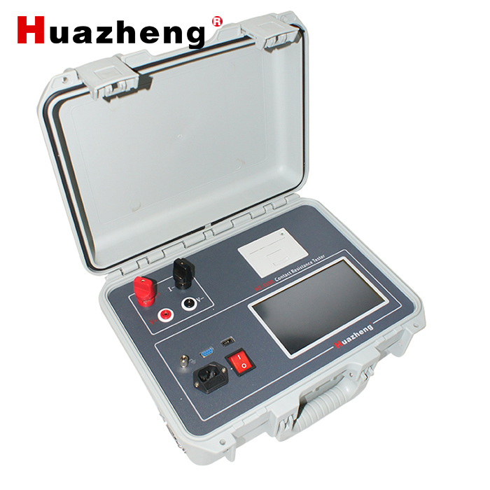 Huazheng HZ-5100 circuit breaker contact resistance tester 100A digital contact loop resistance tester circuit breaker loop resistance tester