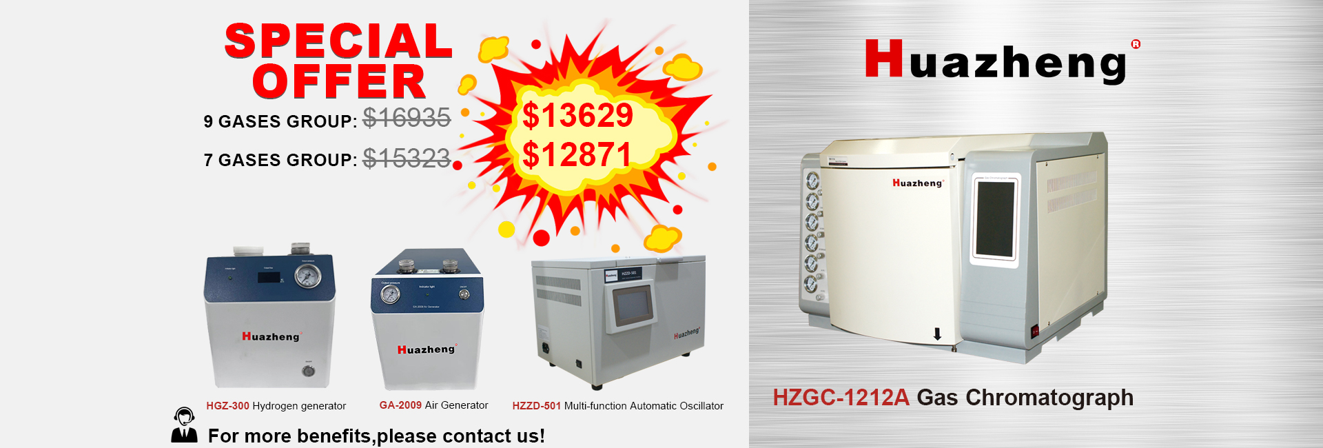 Introducing the Gas Chromatograph: Unbeatable Price Promotion!