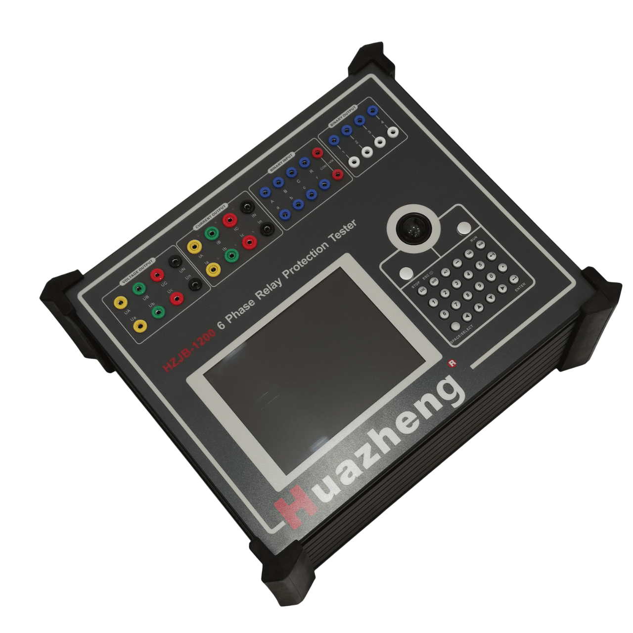 Huazheng HZJB-1200 six phase relay tester six phase relay protection testing Instrument auto relay test set 6 phase relay tester